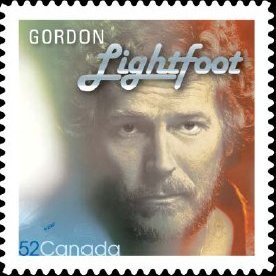 New Gordon Lightfoot Postage Stamp